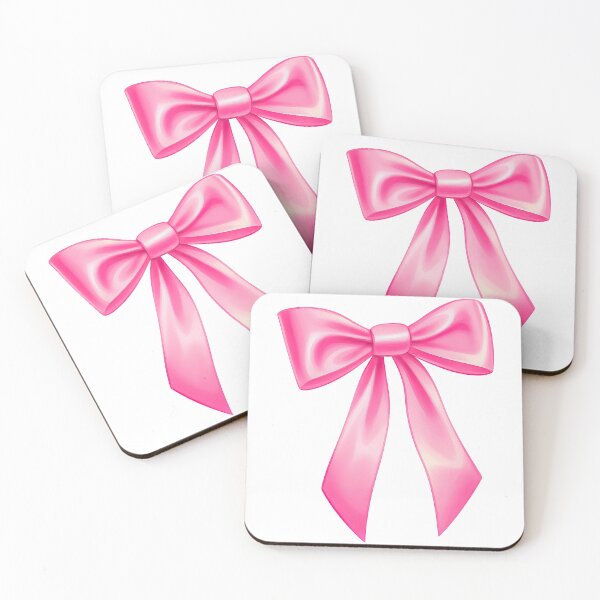 Item preview, Glossy Pink Ribbon Bow Illustration designed and sold by ArtfulWeave.