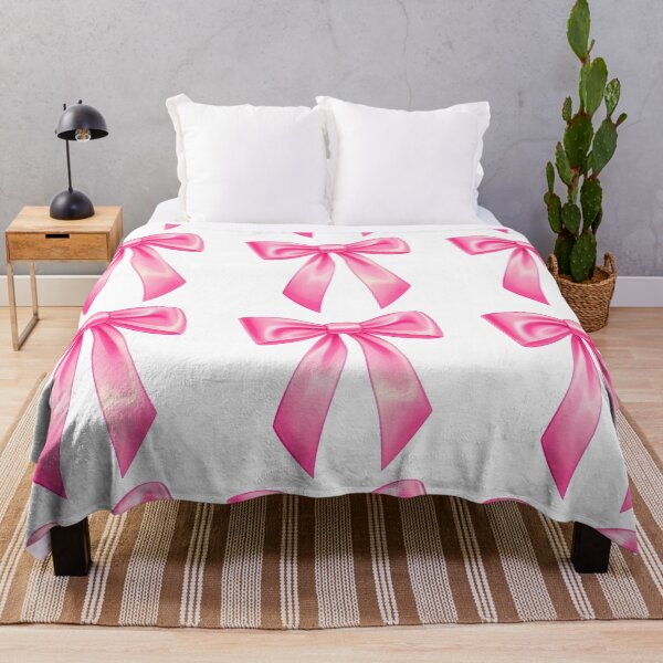 Item preview, Glossy Pink Ribbon Bow Illustration designed and sold by ArtfulWeave.