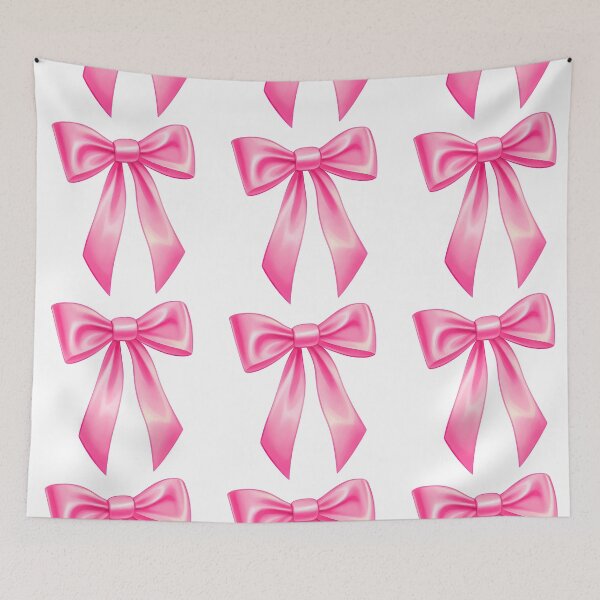Item preview, Glossy Pink Ribbon Bow Illustration designed and sold by ArtfulWeave.