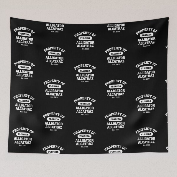Item preview, Property Of Alligator Alcatraz designed and sold by twHistory.