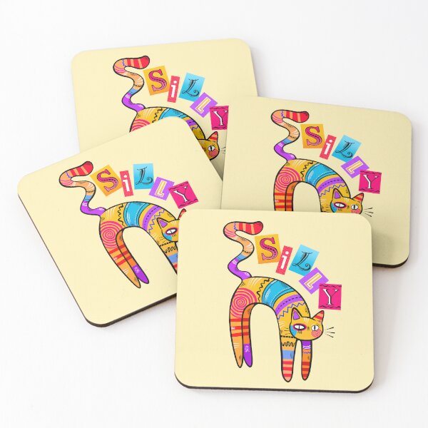 Item preview, Silly Colorful Cat designed and sold by JessaKinney.