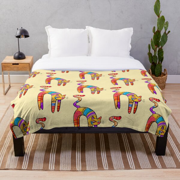 Item preview, Silly Colorful Cat designed and sold by JessaKinney.