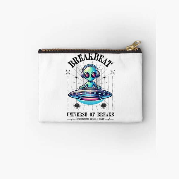Item preview, BREAKBEAT  - Alien Ufo Decks (Black) designed and sold by Discothreadz.
