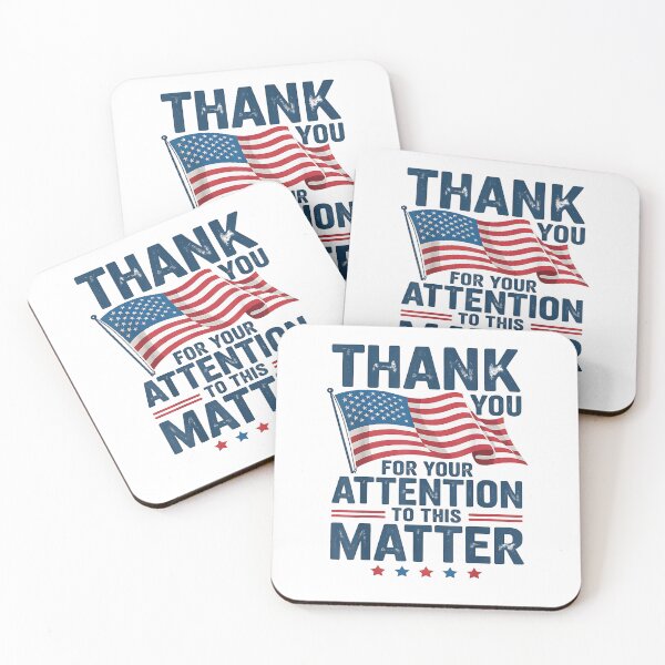 Item preview, Thank You For Your Attention To This Matter Tee designed and sold by iam8lu3.