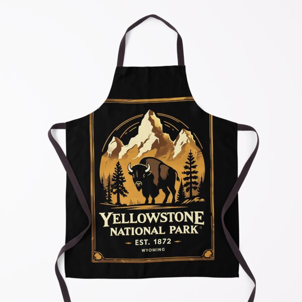 Item preview, Yellowstone National Park - US  designed and sold by GoodOldVintage.