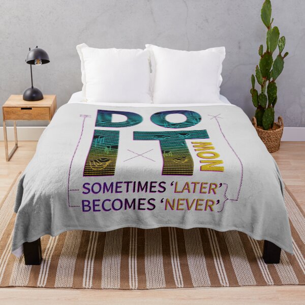 Item preview, do it now - motivational quote badge embroidery iron patch textured graphic artwork designed and sold by hayrpictures.