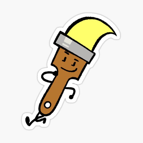 Item preview, Paintbrush Inanimate Insanity designed and sold by MsBonnie.