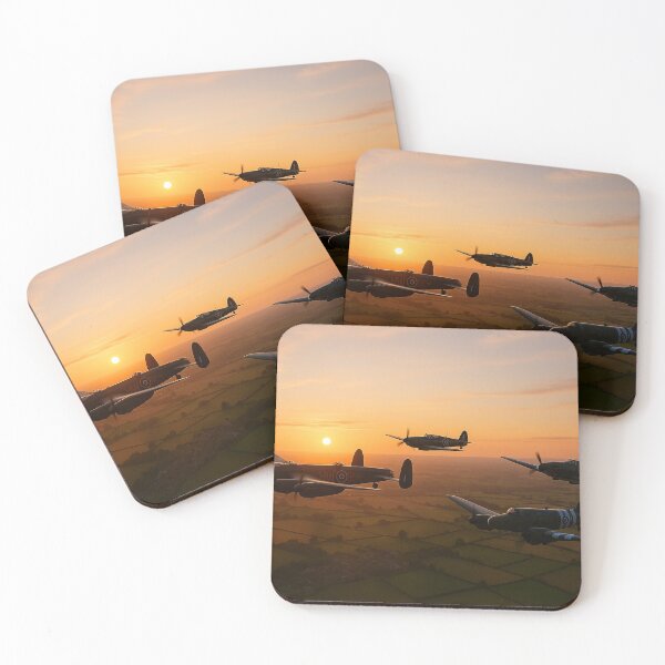 Artikelvorschau, BBMF Vollformation Sonnenuntergang entworfen und verkauft von Skyframe Aviation.