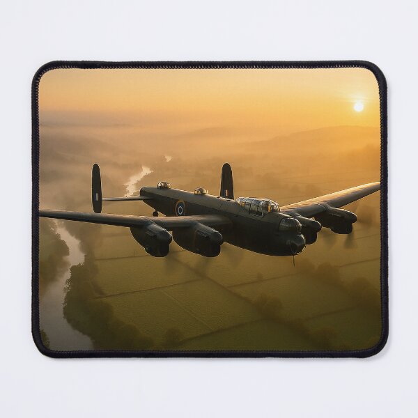 Item preview, Lancaster Over Misty Valley BBMF designed and sold by Skyframe Aviation.