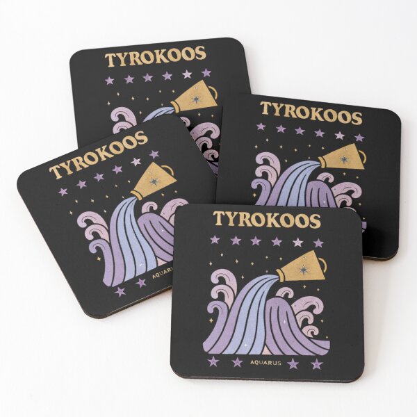 Item preview, Aquarius Zodiac  with Retro Water Bearer and Stars designed and sold by Yas_oma.