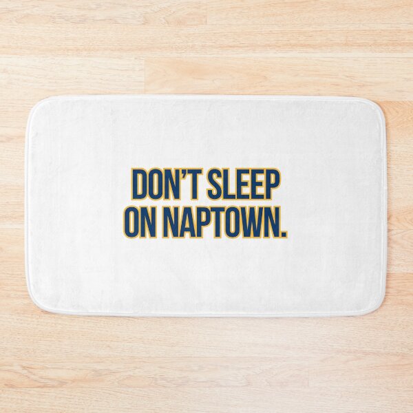 Item preview, Don’t Sleep on Naptown Blue and Gold designed and sold by Kipepeo Design Ltd..