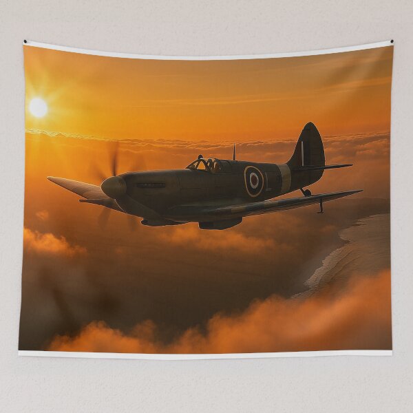 Item preview, Spitfire Sunset Skies BBMF designed and sold by Skyframe Aviation.