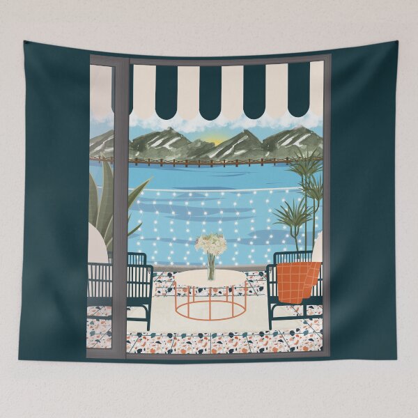 Item preview, Balcony with sea view designed and sold by HBBS DESIGNS.