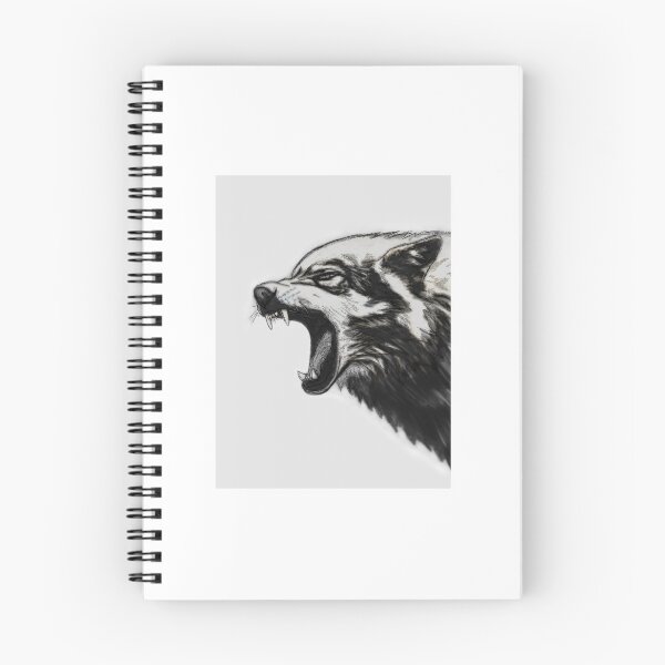 Item preview, Snarling wolf designed and sold by Jazmindoesart.