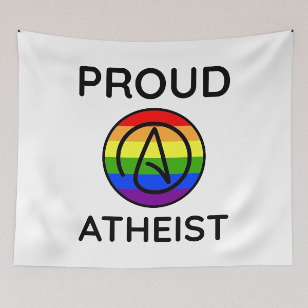 Item preview, Proud atheist  designed and sold by Rachel the Artist .