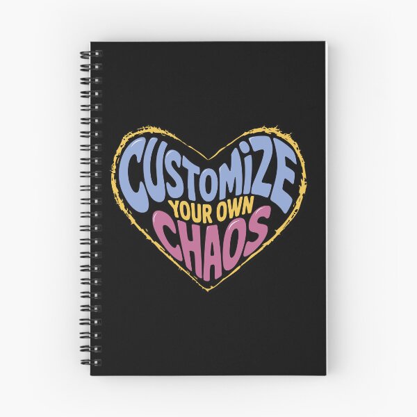 Item preview, CUSTOMIZE YOUR OWN CHAOS - MOTIVATIONAL QUOTES - TEXT - TYPOGRAPHY designed and sold by Gihan-Design.