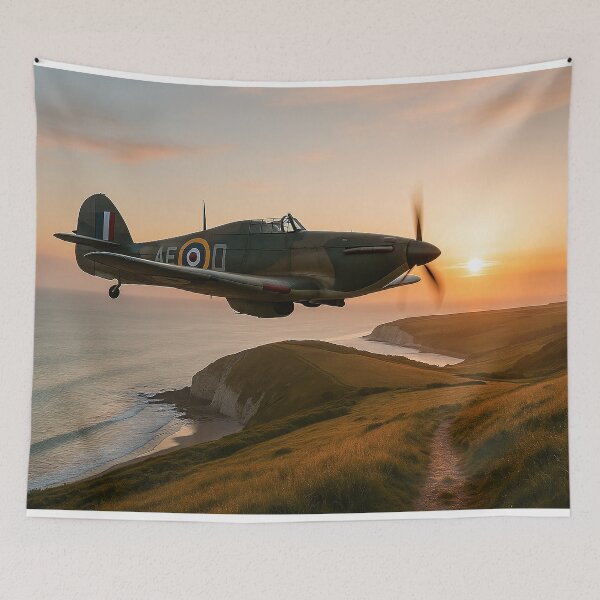 Item preview, Hurricane Coastal Dawn BBMF designed and sold by Skyframe Aviation.