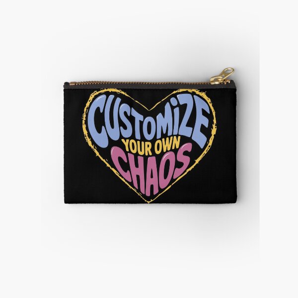 Item preview, CUSTOMIZE YOUR OWN CHAOS - MOTIVATIONAL QUOTES - TEXT - TYPOGRAPHY designed and sold by Gihan-Design.
