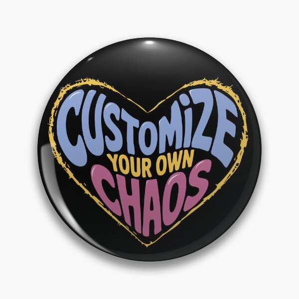 Item preview, CUSTOMIZE YOUR OWN CHAOS - MOTIVATIONAL QUOTES - TEXT - TYPOGRAPHY designed and sold by Gihan-Design.