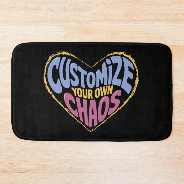 Item preview, CUSTOMIZE YOUR OWN CHAOS - MOTIVATIONAL QUOTES - TEXT - TYPOGRAPHY designed and sold by Gihan-Design.