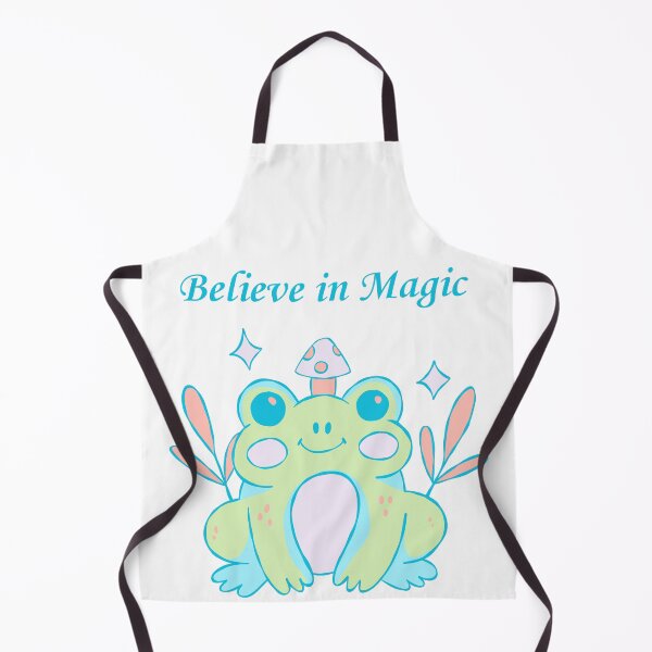 Item preview, Believe in Magic Frog Blue designed and sold by Laughing Moon Giftables.