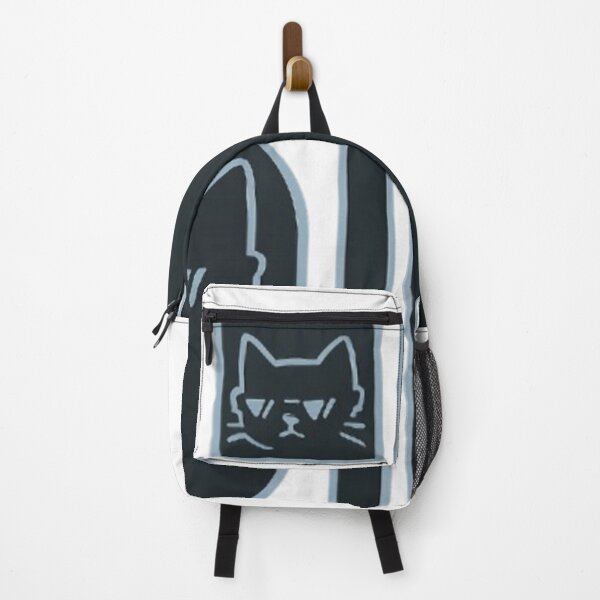 Item preview, Cool Cat Stickers – Style Minimal Noir pour Jeunes designed and sold by MeowLoka ⭐⭐⭐⭐.
