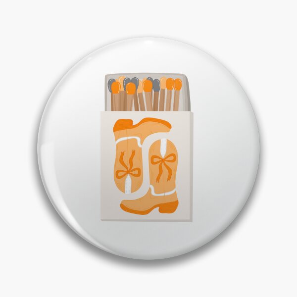 Item preview, Orange Boots Matchbox designed and sold by Anna Buse.