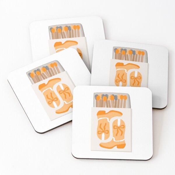 Item preview, Orange Boots Matchbox designed and sold by Anna Buse.