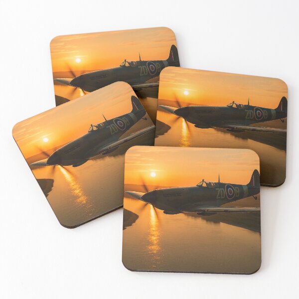 Item preview, Spitfire Estuary Sunset BBMF designed and sold by Skyframe Aviation.