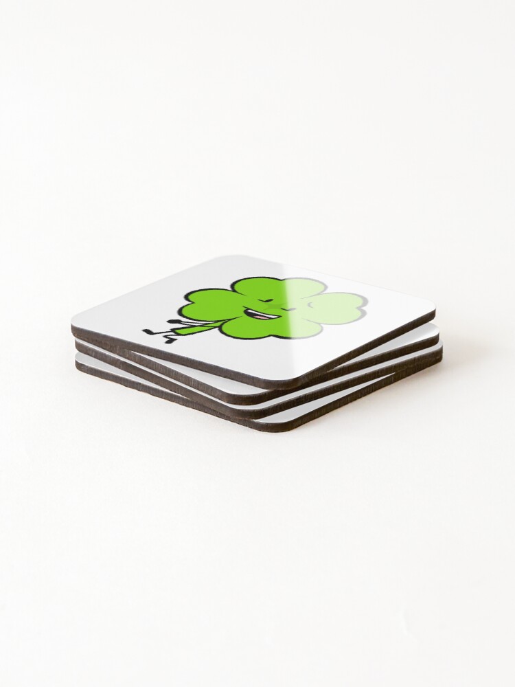 Thumbnail 4 of 5, Coasters (Set of 4), Clover Inanimate Insanity designed and sold by MsBonnie.