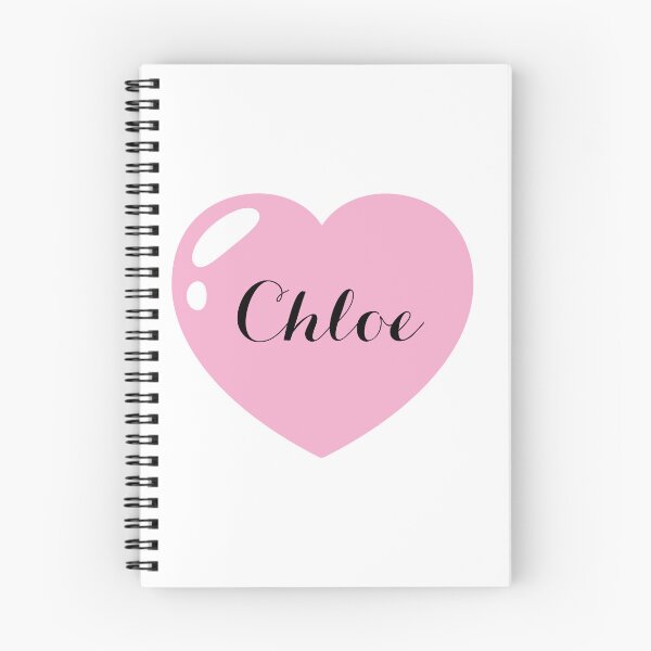 Item preview, Chloe Name with Pink Heart  designed and sold by Monika Howarth.