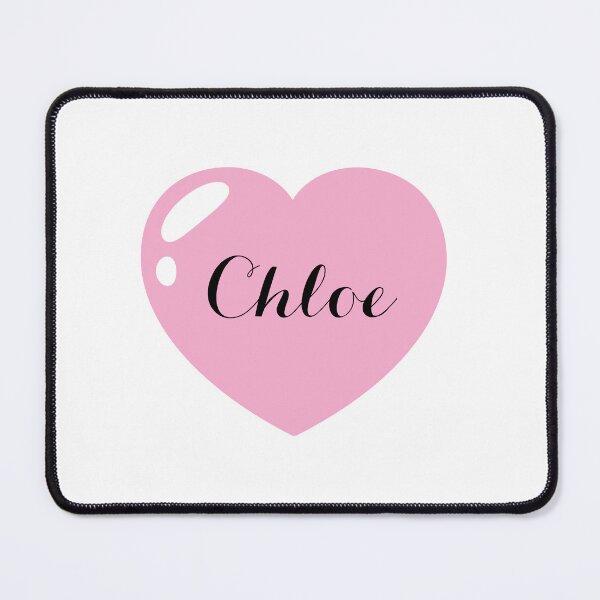 Item preview, Chloe Name with Pink Heart  designed and sold by Monika Howarth.