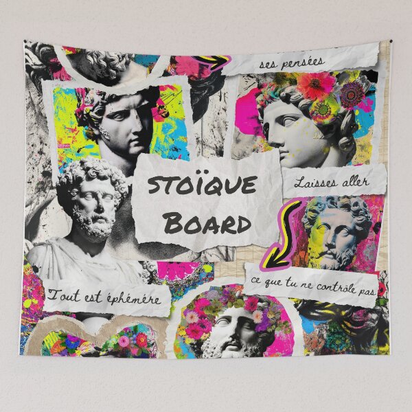 Item preview, Stoic Board — Philosophical Pop Art Moodboard designed and sold by KrisG-Art.