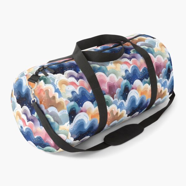 Item preview, Pastel Dreamscape – Watercolor Cloud Waves designed and sold by MariPon.