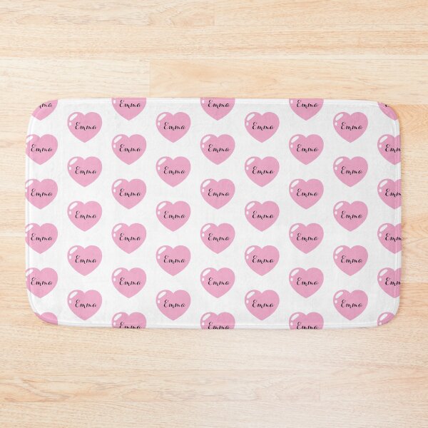 Item preview, Emma Name with Pink Heart  designed and sold by Monika Howarth.