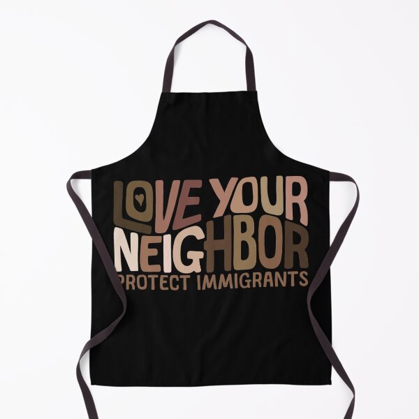 Item preview, Love Your Neighbor - Protect Immigrants Word Art designed and sold by Unhinged Heather.