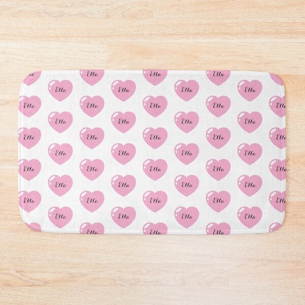Item preview, Ella Name with Pink Heart  designed and sold by Monika Howarth.