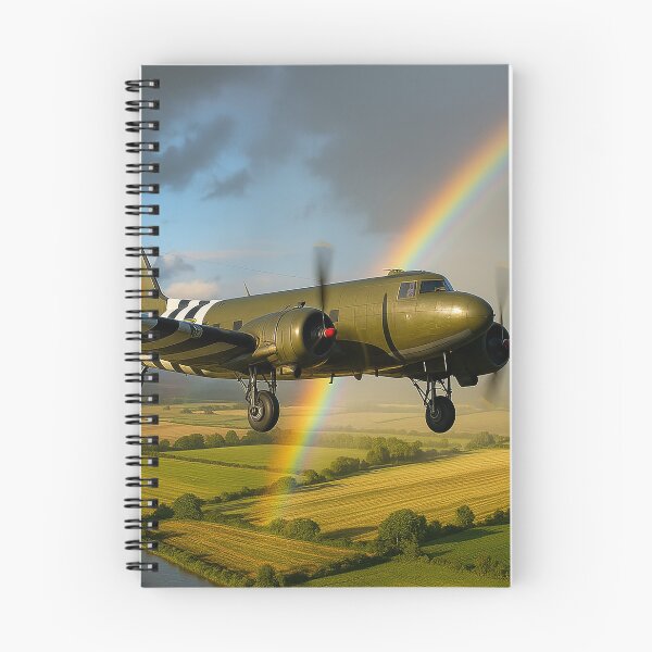 Artikelvorschau, Dakota Rainbow Skies BBMF entworfen und verkauft von Skyframe Aviation.