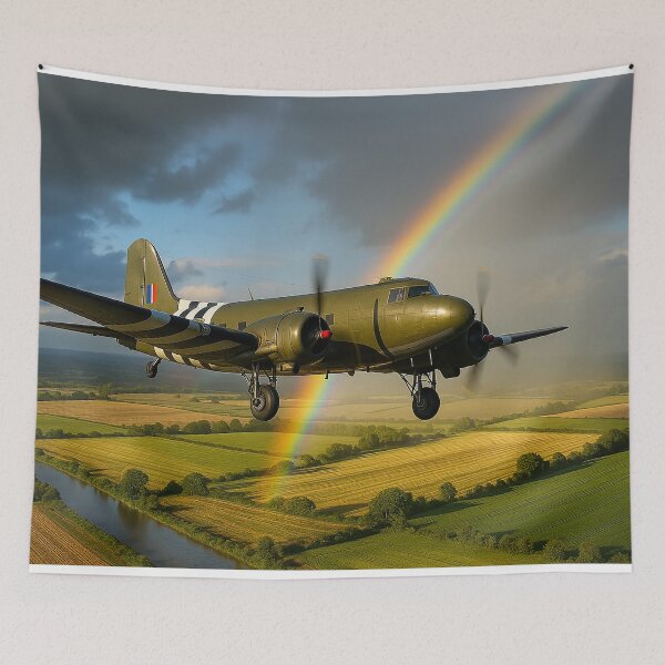 Item preview, Dakota Rainbow Skies BBMF designed and sold by Skyframe Aviation.