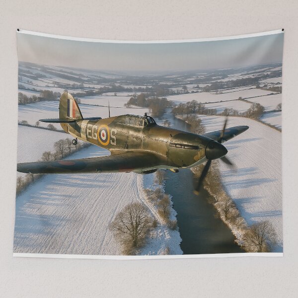 Item preview, Hurricane Winter Skies BBMF designed and sold by Skyframe Aviation.