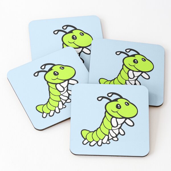 Item preview, Caterpillar Happy Cute Little Worm Small Insect Cartoon designed and sold by shirt-o-mat.