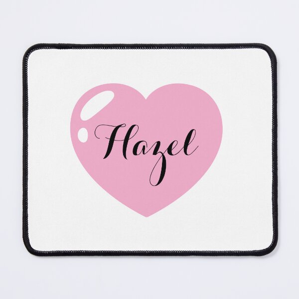 Item preview, Hazel Name with Pink Heart  designed and sold by Monika Howarth.