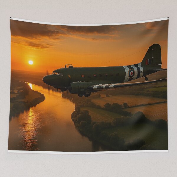 Item preview, Dakota River Sunset BBMF designed and sold by Skyframe Aviation.