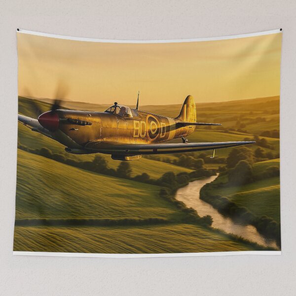 Item preview, Spitfire Hillside Glow BBMF designed and sold by Skyframe Aviation.