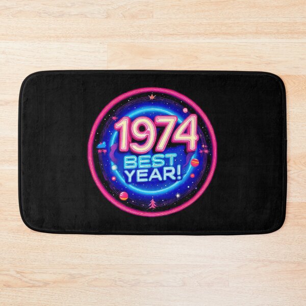 Item preview, Vintage psychedelic neon style 1974 BEST YEAR. designed and sold by Giulivo Store Graphic.