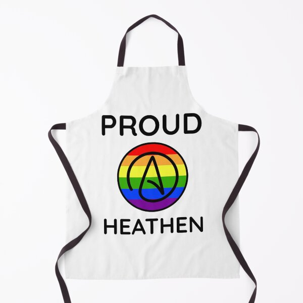 Item preview, Proud heathen atheist design  designed and sold by Rachel the Artist .