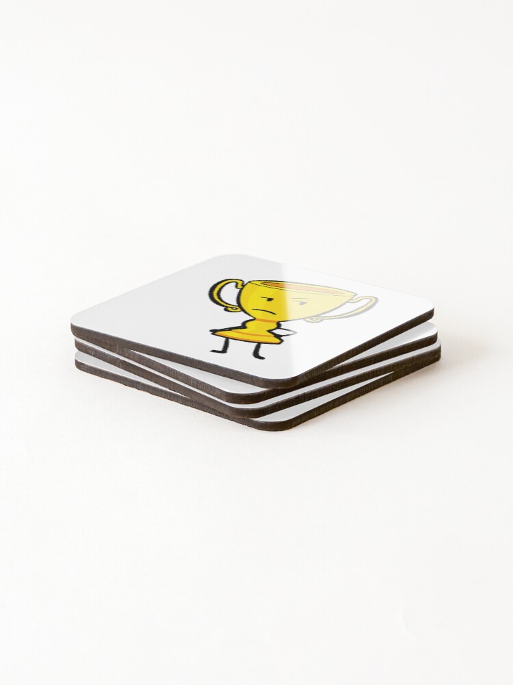 Thumbnail 4 of 5, Coasters (Set of 4), Trophy Inanimate Insanity designed and sold by MsBonnie.