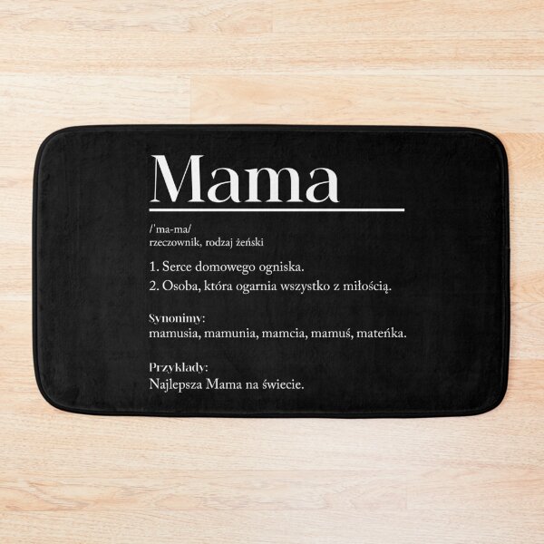 Item preview, Polish Mama Definition Black  designed and sold by besensible.