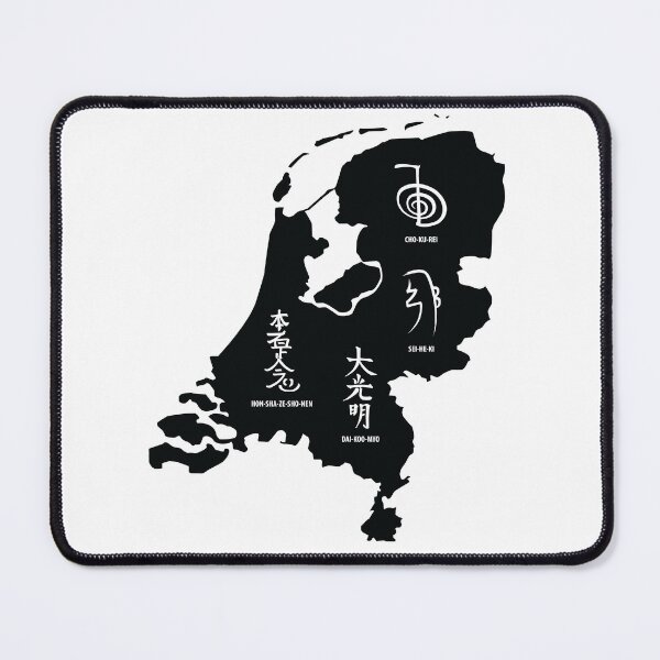Item preview, Reiki Map - Netherlands designed and sold by marcosty.