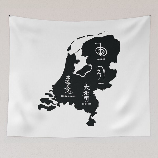 Item preview,  Reiki Map - Netherlands designed and sold by marcosty.